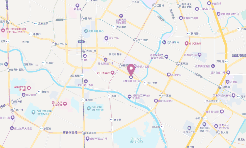 花样年喜年广场位置地图